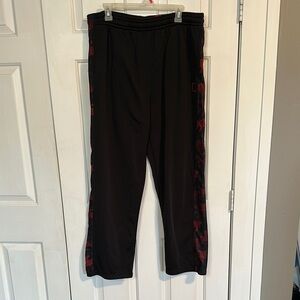 And1 Black and Red Sweatpants Mens XL